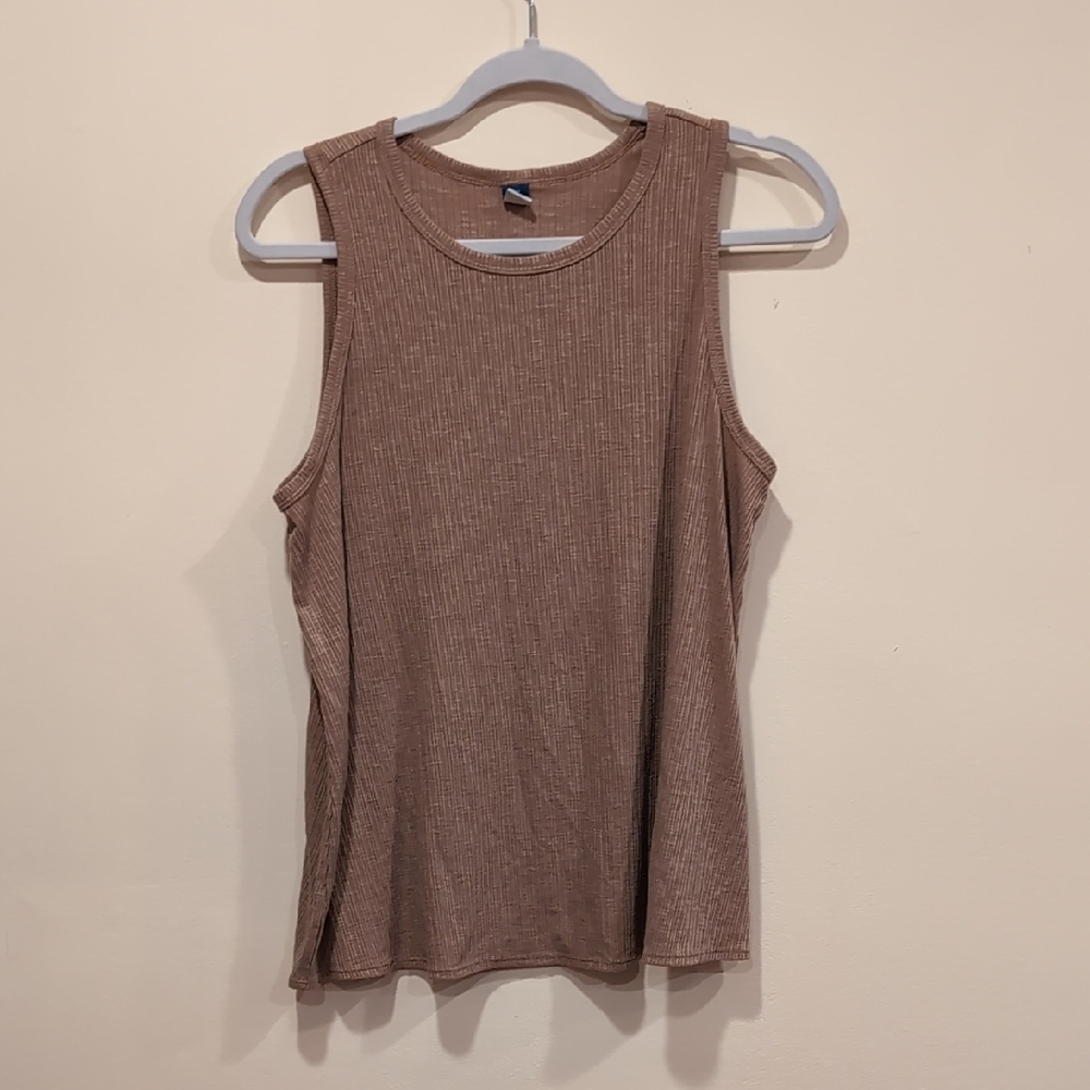 Old Navy Tan Muscle Tee